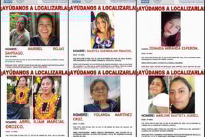 En Oaxaca, seis mujeres han desaparecido en los primeros nueve días de enero, incluyendo dos menores; familiares y autoridades mantienen intensa búsqueda.