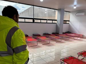 Piedras Negras, Coahuila.— Ante el descenso de temperaturas pronosticado para los próximos días, autoridades municipales informaron que ya se encuentran listos