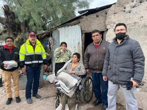 Con el objetivo de reducir riesgos a la salud derivados de las bajas temperaturas, autoridades municipales de Villa Unión pusieron en marcha el Operativo