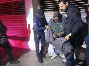 Ante el descenso de temperaturas provocado por el Frente Frío número 27, autoridades federales y municipales implementaron operativos de apoyo a población