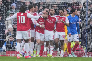 El Arsenal comenzó su camino en la FA Cup 2025-26 con un triunfo contundente de 4-1 frente al Portsmouth, en duelo de la tercera ronda disputado en Fratton