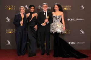 Entre ironías, silencios incómodos y discursos medidos, la gala de los Globos de Oro se convirtió en victoria para 'Una batalla tras otra' (One battle after