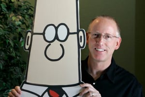 Scott Adams, creador de la influyente tira cómica “Dilbert”, falleció a los 68 años tras padecer cáncer, confirmó su primera exesposa.  El dibujante