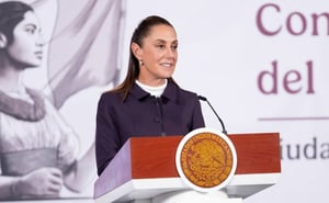 Sheinbaum defendió el T-MEC tras críticas de Trump, resaltando la integración económica entre México y Estados Unidos, el comercio bilateral y la relevancia