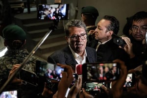 Ricardo Monreal, coordinador de Morena en Diputados, señaló que la reforma electoral contempla unos 12 cambios constitucionales y que se requiere consenso