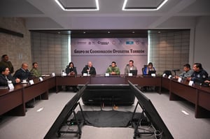El Fiscal anunció Cuatro ejes para una seguridad regional.  La estrategia de seguridad que se consolida en La Comarca Lagunera avanza hacia un modelo regional