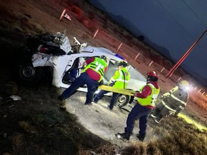 El accidente ocurrió a la altura del kilómetro 35, en el entronque a Mesillas.  Un fatal accidente carretero se registró la mañana de este martes