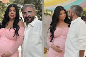 Vicente Fernández Jr. y Mariana González celebraron el baby shower de Isabella en un festejo familiar marcado por presencias significativas y la expectativa