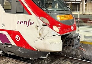Un tren de cercanías sufrió un accidente en un túnel de Asturias, el cuarto registrado esta semana en España, en medio de investigaciones y alertas