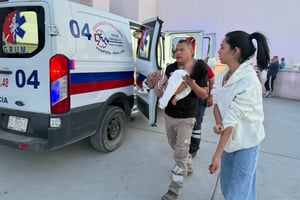 El pequeño fue llevado de urgencia al Hospital General Amparo Pape de Benavides.  Un accidente ocurrido al interior de una vivienda del municipio de Frontera