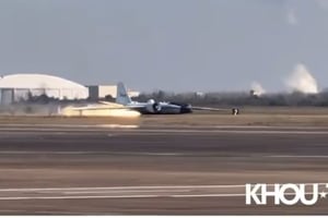 Una aeronave de la NASA realizó un aterrizaje de emergencia en Texas tras una falla mecánica que impidió desplegar el tren de aterrizaje, sin personas