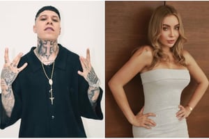 Santa Fe Klan confesó que se siente solo y que sueña con una familia numerosa, incluso con más hijos junto a su expareja Maya Nazor.  El cantante Santa Fe Klan