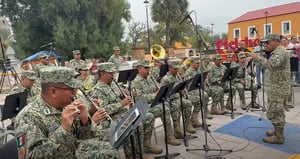 La Banda de Música del Ejército Mexicano se presentará en Múzquiz con un concierto gratuito, pensado para fortalecer la convivencia familiar y el orgullo