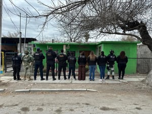 Con esta acción, suman ya 14 cateos realizados por la FGE en la Región Carbonífera.   Un importante golpe contra el narcomenudeo se llevó a cabo la mañana