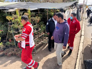 Socorristas presumieron que un posible infarto le arrancó la vida.  El encargado del vivero ubicado al exterior de la casa hogar Galilea, en el sector