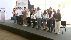 Este domingo, Claudia Sheinbaum encabezó en Nuevo León la entrega de viviendas del programa Vivienda para el Bienestar, beneficiando a familias y reforzando