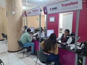 El INE informó sobre la instalación del módulo en Sabinas, fechas límite para trámites, reposiciones y entrega de credenciales rumbo al proceso electoral 2026.