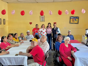 Actividades especiales por el Día del Amor y la Amistad fortalecen la convivencia en comedores comunitarios, beneficiando a decenas de adultos mayores en Nueva