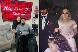 María Catalina comparte que hace poco cumplieron 23 años de matrimonio, tras haberse casado el 11 de enero de 2003, luego de 2 años de noviazgo.  En el marco