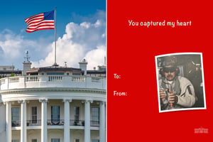 La Casa Blanca difundió tarjetas digitales por San Valentín con referencias a la captura de Maduro, temas migratorios y la situación en Groenlandia. Lead