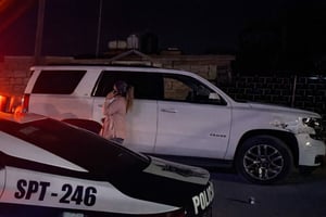 Elementos de Control de Accidentes de Monclova se encargaron del peritaje.  La madrugada del martes, un accidente vial registrado en la colonia Hipódromo