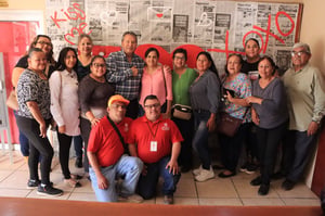 El alcalde de San Juan de Sabinas compartió un convivio con el personal de Cultura, fortaleciendo comunicación, reconocimiento y compromiso