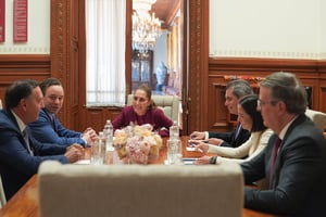 La presidenta Claudia Sheinbaum sostuvo reunión con directivos de GE Vernova y Xignux, quienes informaron sobre la adquisición del 50% de Prolec