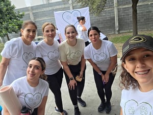 Una clase al aire libre organizada por Studio Maude y Huellitas con Causa logró reunir 8 mil pesos destinados a la esterilización de perros callejeros