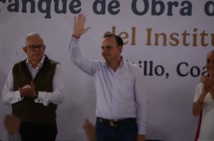 El Mandatario Estatal mencionó que esta gran obra de infraestructura “es sumamente importante para atender la salud de nuestra gente”.  Saltillo, Coahuila,
