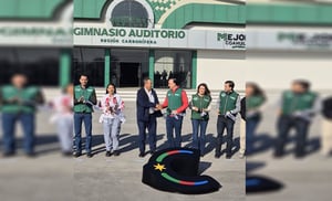 Con una inversión estatal millonaria, autoridades inauguraron el Gimnasio Auditorio Regional en Nueva Rosita, proyecto clave para fortalecer deporte, cultura