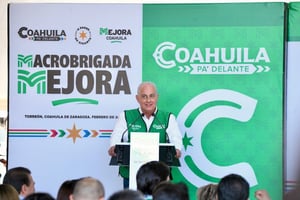 La Macrobrigada cuenta con la participación de más de más de 25 dependencias y 141 servicios  Torreón, Coahuila a 24 de febrero de 2026. Esta