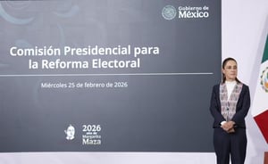 La presidenta Claudia Sheinbaum presentó su iniciativa de reforma electoral con 10 puntos centrales, tras realizar 63 audiencias públicas en México y Estados