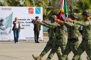La ceremonia marcó el inicio formal del adiestramiento 2026 del Servicio Militar Nacional, fortaleciendo disciplina, civismo y compromiso entre jóvenes