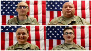 El Ejército de Estados Unidos confirmó la identidad de cuatro reservistas fallecidos en Kuwait tras la explosión de un dron iraní en el puerto de Shuaiba.