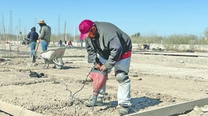 Con la llegada de obras, tanto de gobierno como del sector privado, permitió demandar mano de obra local, tanto en Sabinas como en Nueva Rosita.  En Sabinas,