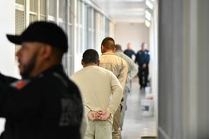 Operativo coordinado por fuerzas de seguridad estatales y federales.  La Secretaría de Seguridad Pública de Coahuila (SSP) llevó a cabo el traslado