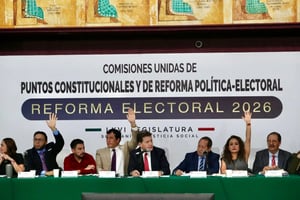 La reforma electoral de Claudia Sheinbaum fue aprobada por comisiones en San Lázaro, contempla reducir financiamiento, modificar representación proporcional