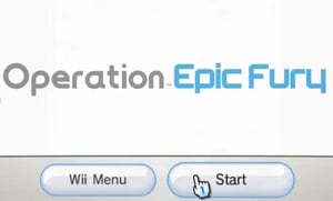 La Casa Blanca difundió un video que mezcla escenas del videojuego Wii Sports con imágenes de ataques militares contra Irán, generando