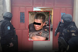 La Policía Nacional Civil recapturó a José Carmelo Sinay Ortiz, alias “Inquieto”, pandillero del Barrio 18 fugado de la prisión Fraijanes II en octubre