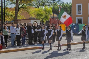 En el pueblo mágico de Múzquiz, se llevó a cabo la ceremonia cívica conmemorativa del 88 aniversario de la Expropiación Petrolera, en coordinación