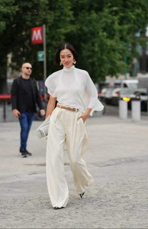 Diseños de capa incluida, en tejidos de malla teñida y de estilo boho, son algunas de las opciones imperdibles para lucir fabulosa.  Los pantalones de estética