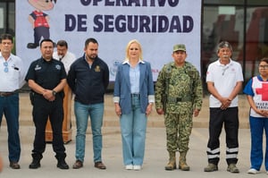 El Gobierno de Múzquiz puso en marcha el Operativo de Seguridad de Semana Santa 2026, coordinando fuerzas locales, estatales y federales para garantizar