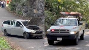 Un accidente de autobús de Bomberos en Veracruz dejó un muerto y seis heridos tras caer a un barranco durante un operativo de Semana Santa.  La volcadura