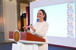 La presidenta Claudia Sheinbaum Pardo reiteró que México prioriza la paz con Estados Unidos y rechazó el cambio de nombre del Golfo de México.  Durante