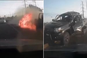 La explosión de una camioneta cerca del AIFA dejó dos muertos; uno fue ‘El Payín’, presunto operador del Cártel de Sinaloa vinculado a ‘El Mayo’.  Francisco