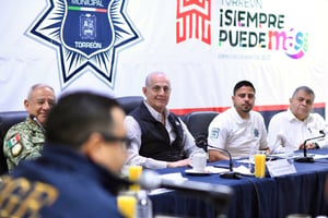 Cepeda González subrayó que los operativos se realizarán de manera coordinada también con la participación de la sociedad civil.   Torreón, Coahuila.