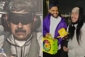 El rapero Tekashi 6ix9ine recuperó su libertad tras 90 días en prisión y llamó la atención al mostrar un peculiar objeto firmado por Nicolás Maduro.  El rapero