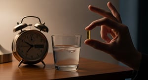 Tomar vitamina D antes de dormir podría influir en la producción de melatonina, la hormona clave para regular el sueño, debido a su relación con el sistema