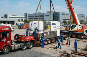 Las sanciones de EEUU y sus aliados impiden a ASML vender en China sus equipos de litografía más avanzados.  La disputa tecnológica entre Estados Unidos