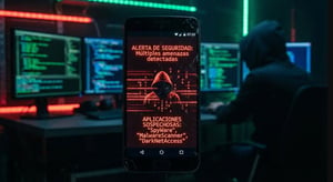 El ataque aprovechaba fallos antiguos de Android para tomar el control total del dispositivo.  Más de 50 aplicaciones distribuidas a través de la tienda